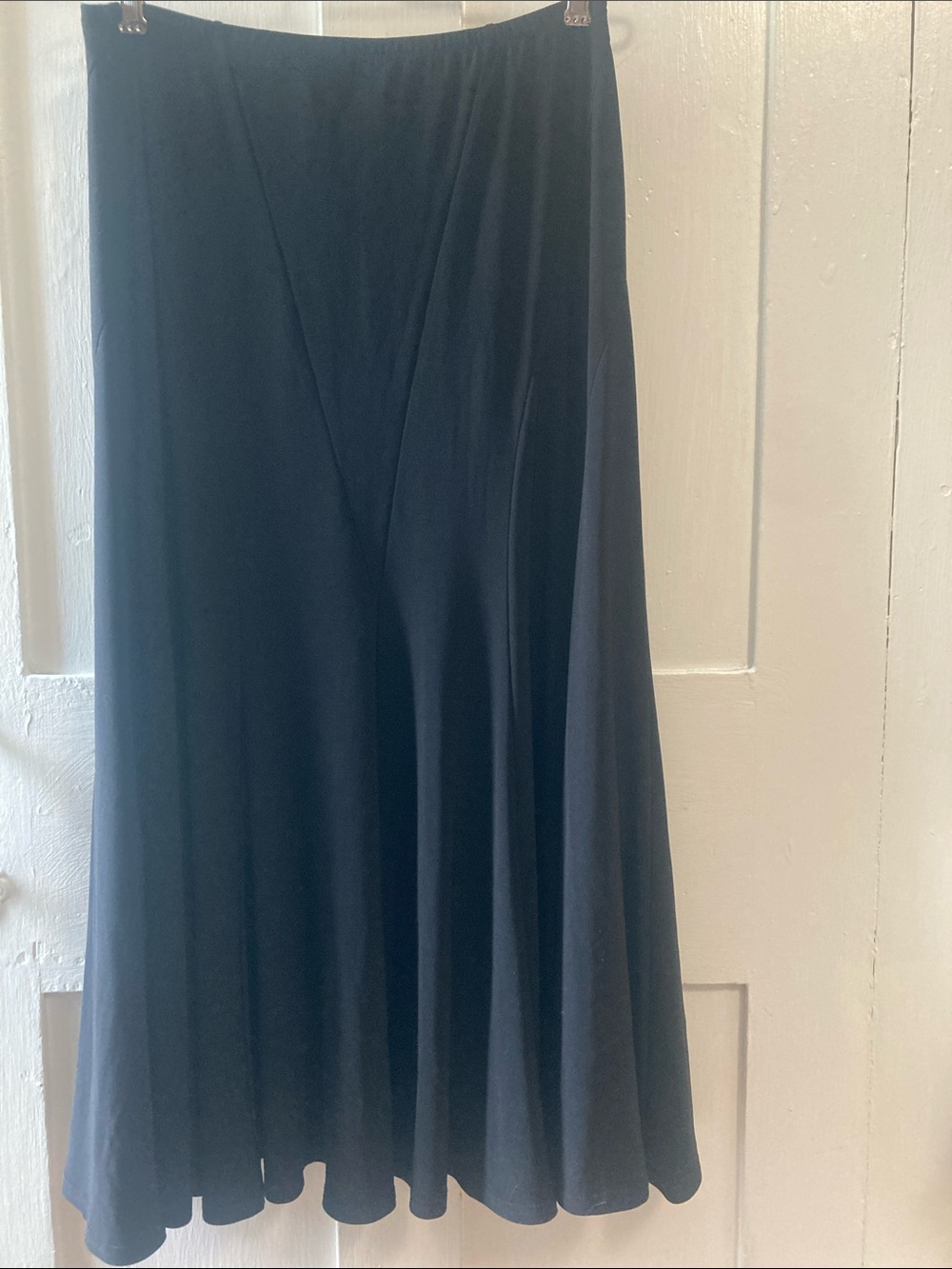 Joseph Ribkoff Black A-Line Flowy Skirt